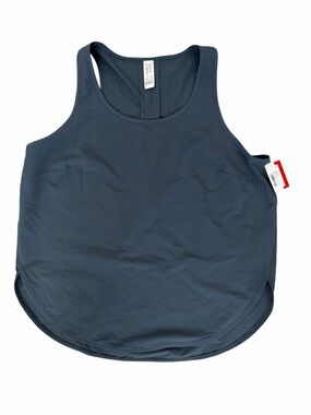 SPANX Slate Blue Scoop Neck Tank